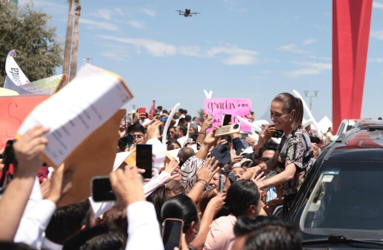 Américo está recuperando el corazón de Tamaulipas: Claudia Sheinbaum