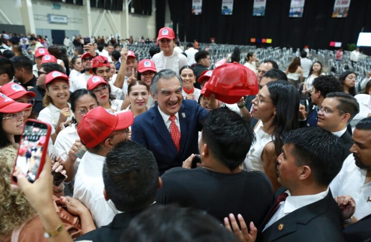 Confirma Américo nueva preparatoria y 100 mdp para la red de alcantarillado de Tampico