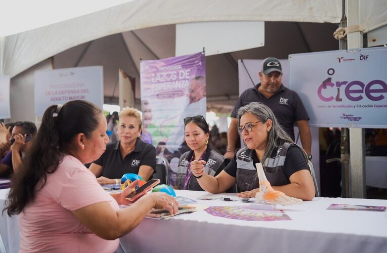 DIF Tamaulipas reanuda las brigadas Transformando Familias con atención integral en Jiménez*