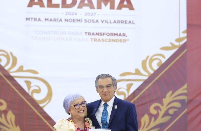 En Aldama, anuncia Américo 250 Viviendas para el Bienestar y rehabilitación del camino La Azufrosa-El Nacimiento