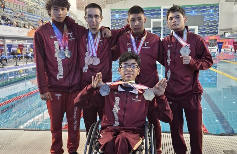 Suma Tamaulipas 11 medallas en dos jornadas de la Paralimpiada Nacional 2026