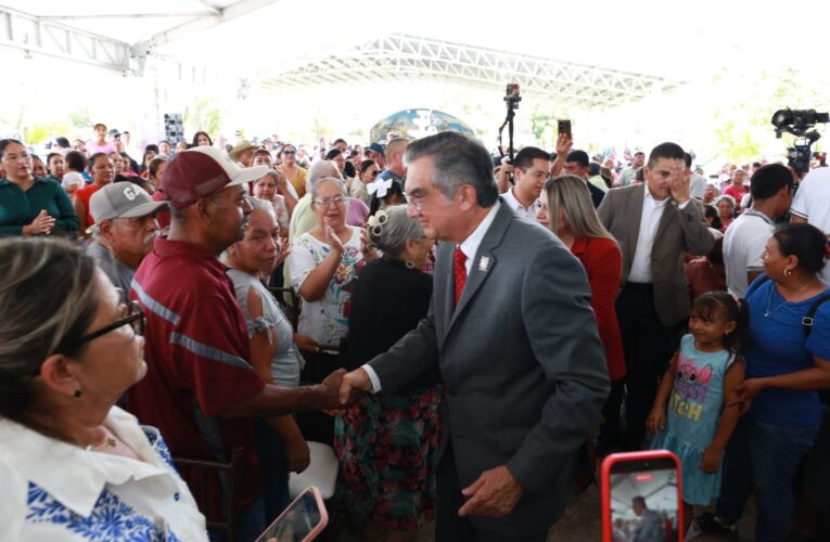 En Abasolo, impulsa Américo nuevas alternativas para el campo, obras y gestión de viviendas