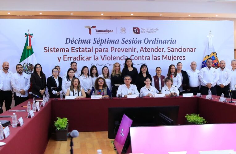 En Tamaulipas se trabaja para prevenir y atender la violencia contra las mujeres: Américo