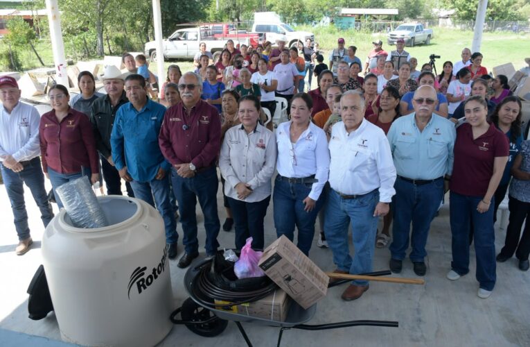 Fortalece Gobierno de Tamaulipas, la seguridad alimentaria con huertos de traspatio
