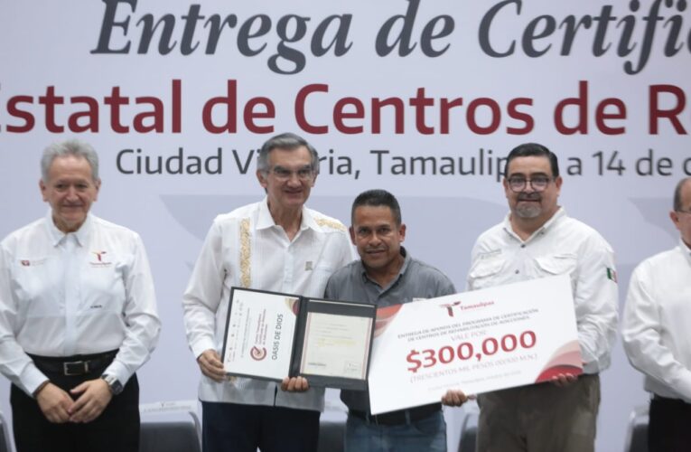 Programa para regularizar Centros de Rehabilitación de Adicciones en Tamaulipas será ejemplo nacional
