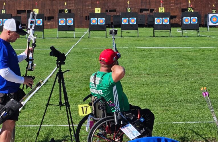 Tamaulipecos hacen historia en Copa del Mundo de tiro con arco paralímpico